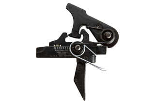 Geissele Automatics Super Dynamic Enhanced SD-E Two Stage AR-15 Trigger features an exclusive flat trigger bow